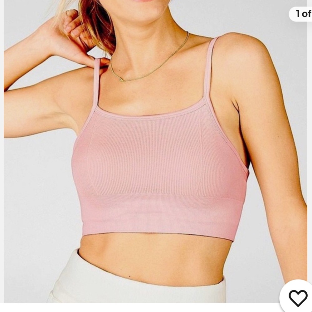 Fabletics Cloud Seamless Midi Bralette Tank. Size XL.
